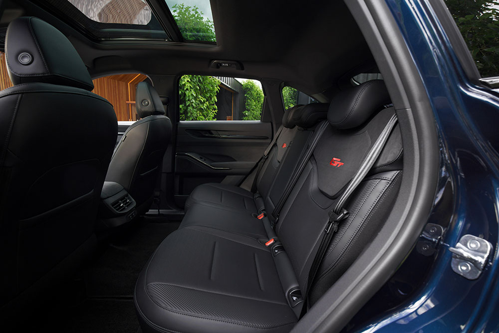 2025 GWM Haval H6GT PHEV rear seats.