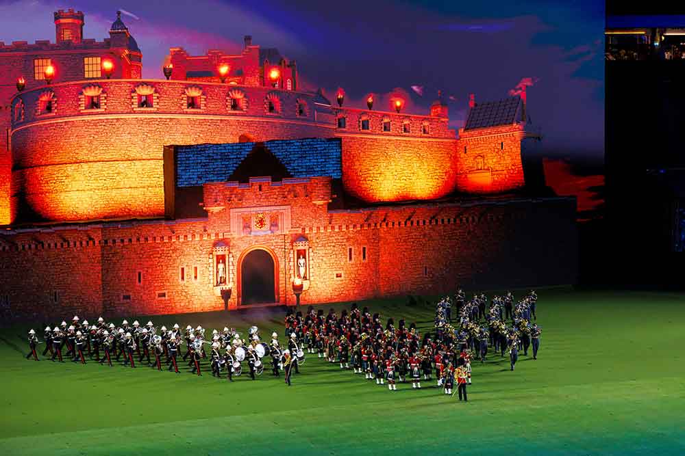 RACQ The royal edinburgh military tattoo performers