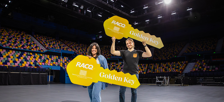Brisbane Entertainment Centre Golden Key