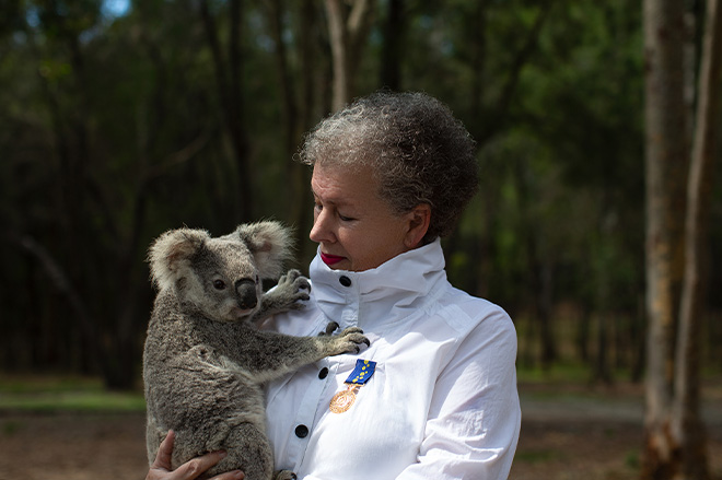Deborah Tabart has been working to save koalas for 36 years