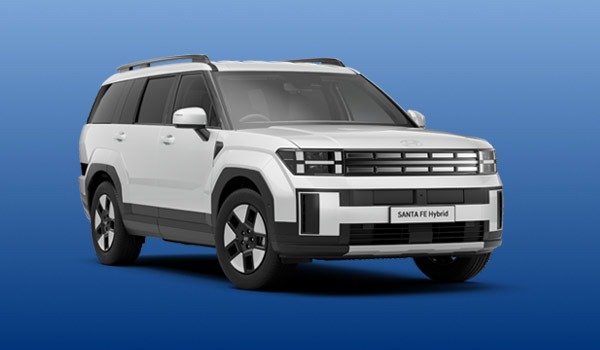 White Hyundai Santa Fe